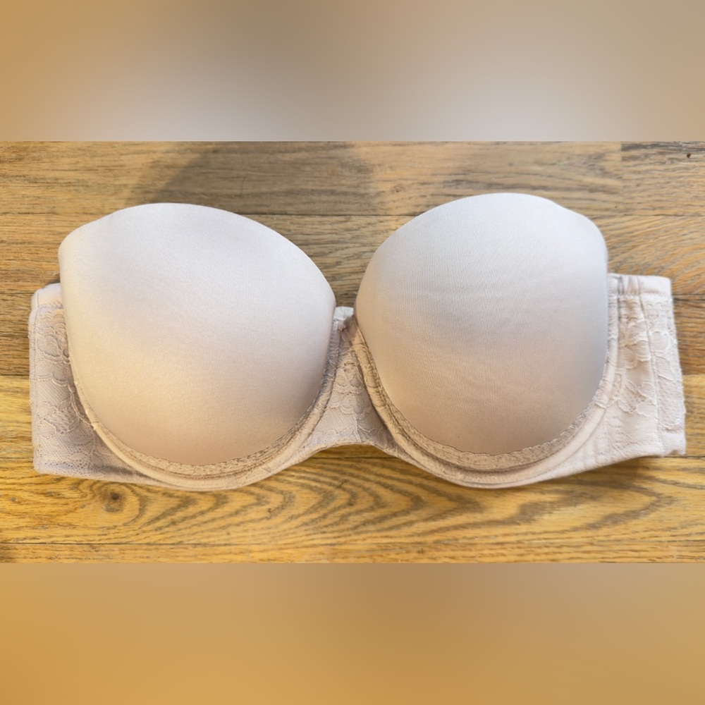 Torrid 42DD Beige Strapless Bra